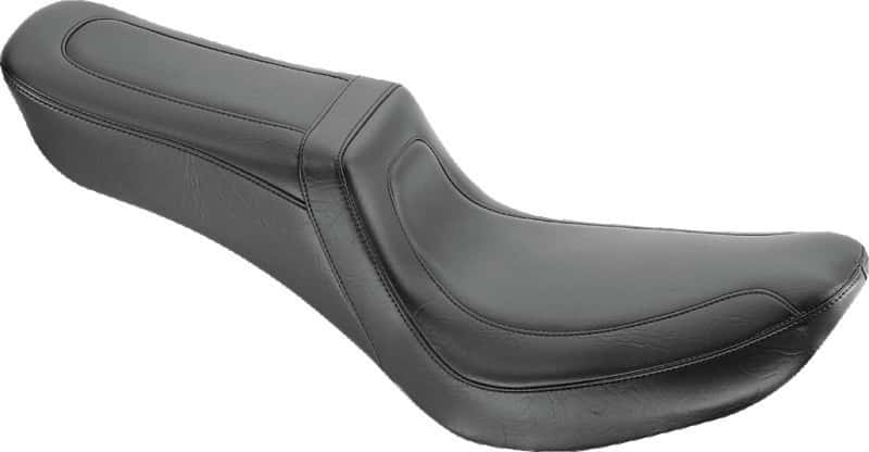 Mustang Motorcycle — Mustang 58-84 Harley FX/FL Squareback 1PC Seat - Black - view 1