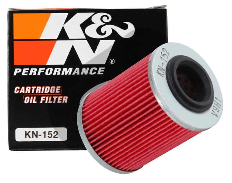 K&N Engineering — K&N Aprilia / Bombardier / Can-Am / Ski Doo 2.219in OD x 2.969in H Oil Filter - view 5
