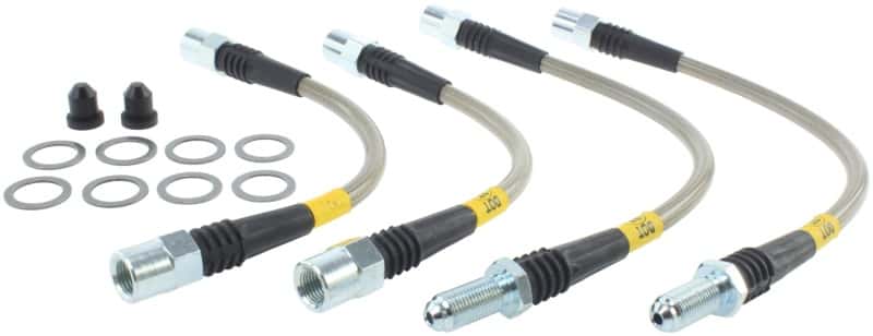 Stoptech — StopTech 08-09 BMW M3 Stainless Steel Rear Brake Kit
SS Brake Lines - view 3