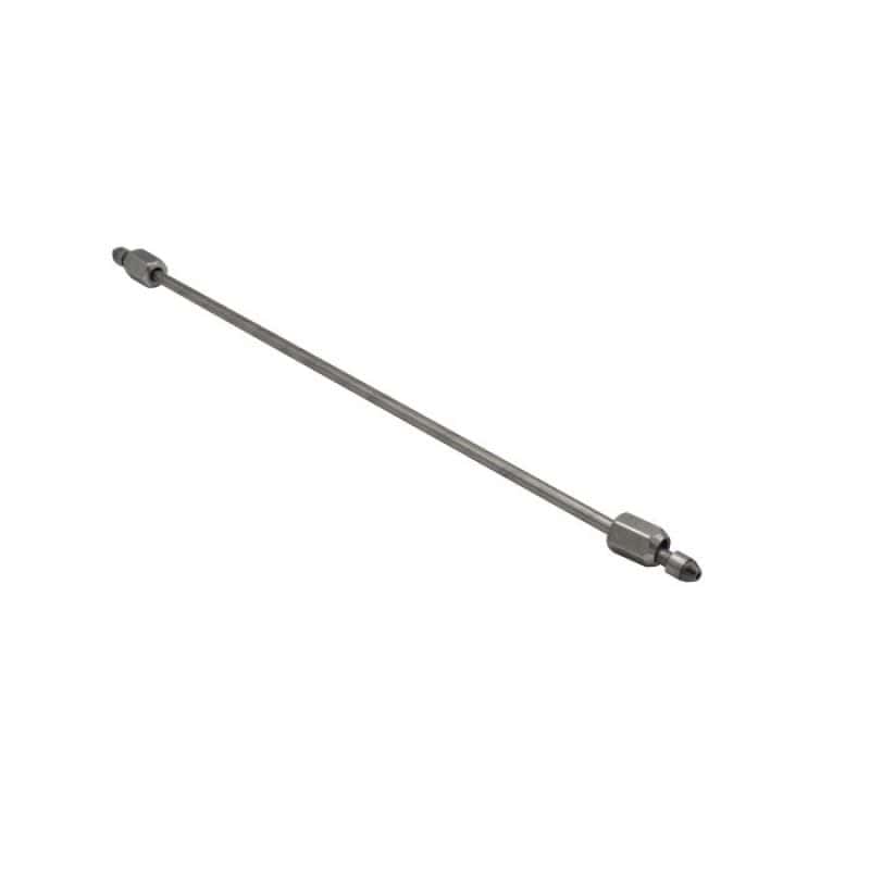Fleece Performance — Fleece Performance 19in High Pressure Fuel Line (8mm x 3.5mm Line, M14x1.5 Nuts) - view 1
