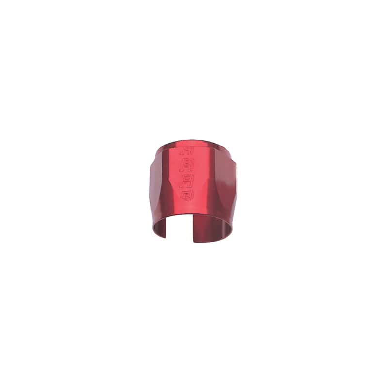 Russell — Russell Performance -6 AN Anodized Red Tube Seal Hose End For 5/16in Fuel Hose
Hose Fitting - view 2