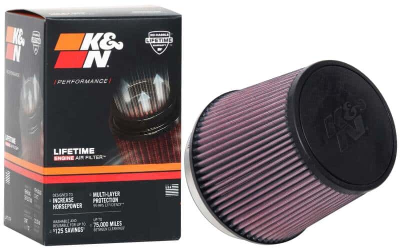 K&N Engineering — K&N Universal Tapered Filter 6in Flange ID x 7.5in Base OD x 5.875in Top OD x 6.5in Height
Universal Clamp-On A
Clamp-on Air Filter - view 4