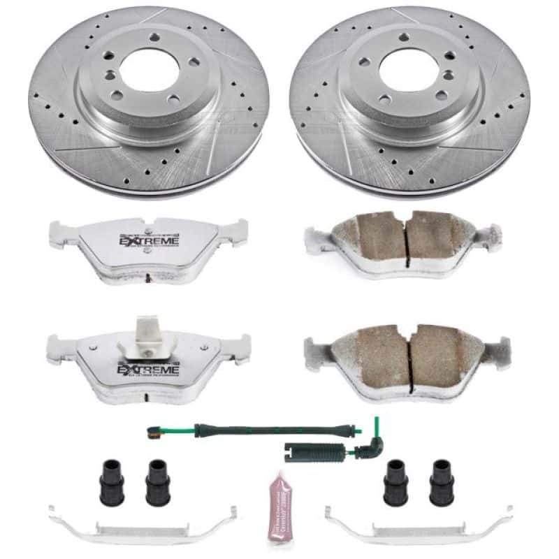 PowerStop — Power Stop 01-06 BMW 330Ci Front Z26 Street Warrior Brake Kit - view 1