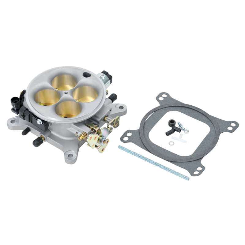 Edelbrock — Edelbrock Throttle Body Victor EFI 4-Barrel 4150 Style Flange 1.75In Bores Die Cast
FUEL INJECTION COMPO - view 1
