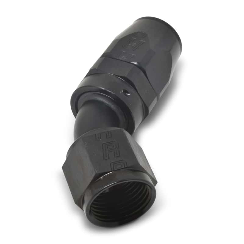 Russell — Russell Performance -12 AN Black 45 Degree Full Flow Hose End
Hose Fitting - view 5