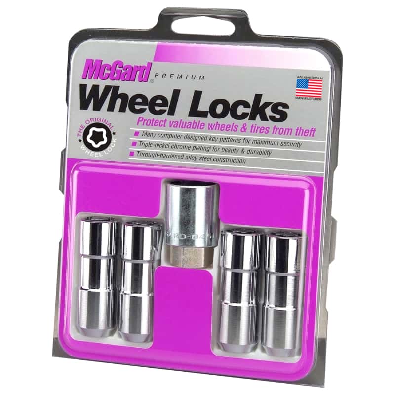 McGard — McGard Wheel Lock Nut Set - 4pk. (Cone Seat Duplex) 1/2-20 / 7/8 Hex / 2.5in. Length - Chrome - view 6