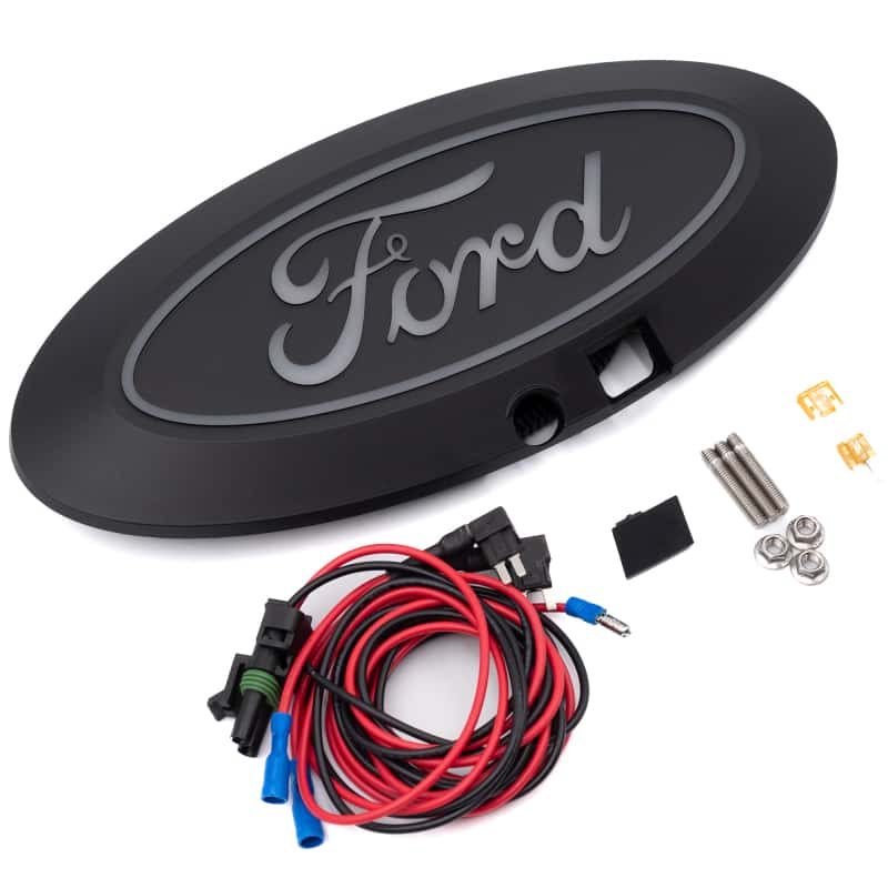 Putco — Putco 2024 Ford F-150 Front Emblem - With camera cutout (With Spray washer) - view 3