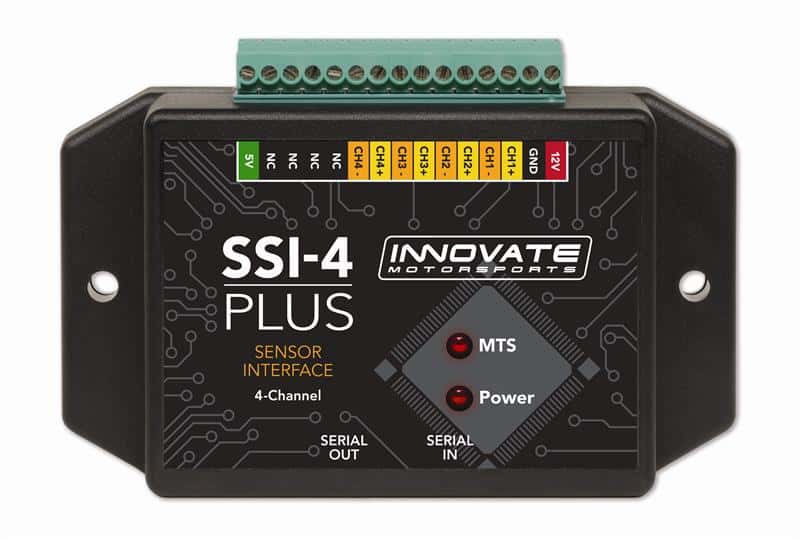 Innovate Motorsports — Innovate SSI-4 Plus (4 Channel Simple Sensor Interface)
SSI-4 PLUS Interface - view 1