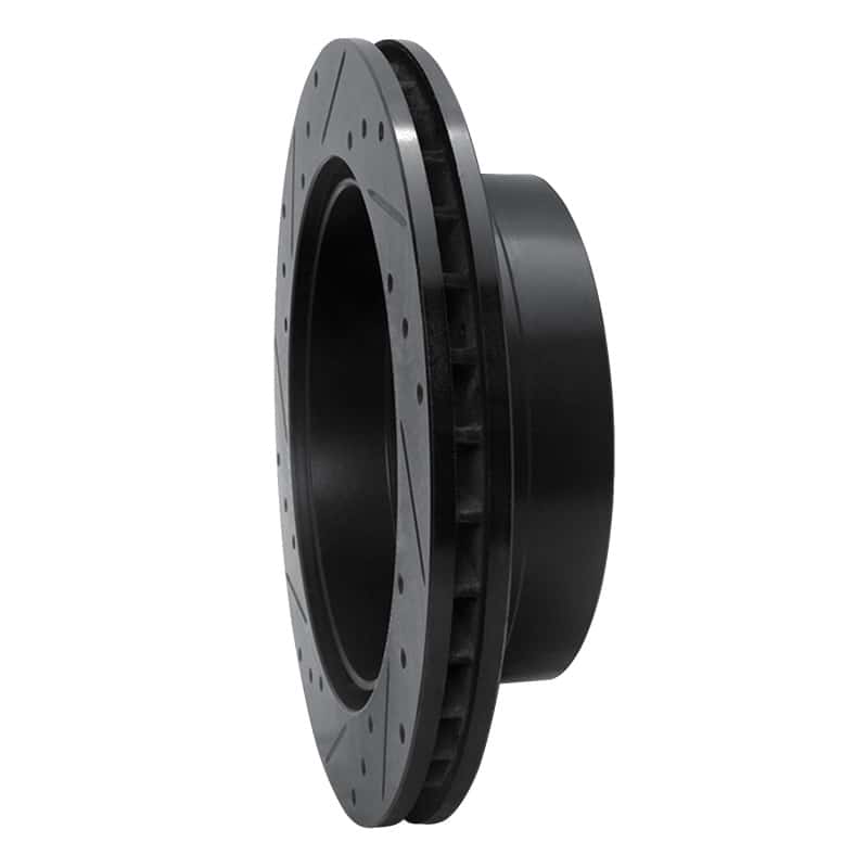 R1 Concepts — R1 03-05 Chevrolet Silverado 1500 Rear Right Drilled & Slotted Black Brake Rotor
R1 Brake Rotor Drill - view 4
