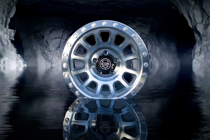 ICON — ICON Hulse 18x9 8x180 12mm Offset 5.5in BS Silver Machined
HULSE WHEEL - view 2