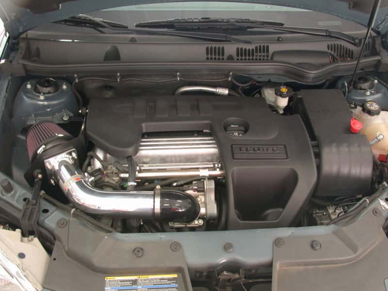 K&N Engineering — K&N 05-09 Chevy Cobalt 2.2L Silver Typhoon Short Ram Intake
Performance Air Inta
Air Intake System - view 3