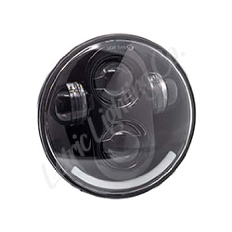 Letric Lighting — Letric Lighting 5.75" LED Black Premium Headlight - view 2
