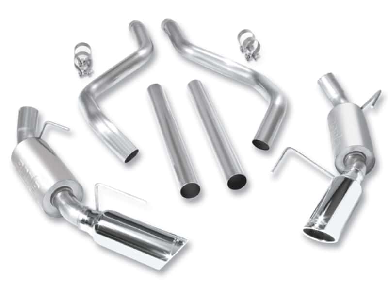 Borla — Borla 05-09 Ford Mustang GT/Bullitt ATAK Catback Exhaust
Cat-Back System
ExhstSysKt - view 1