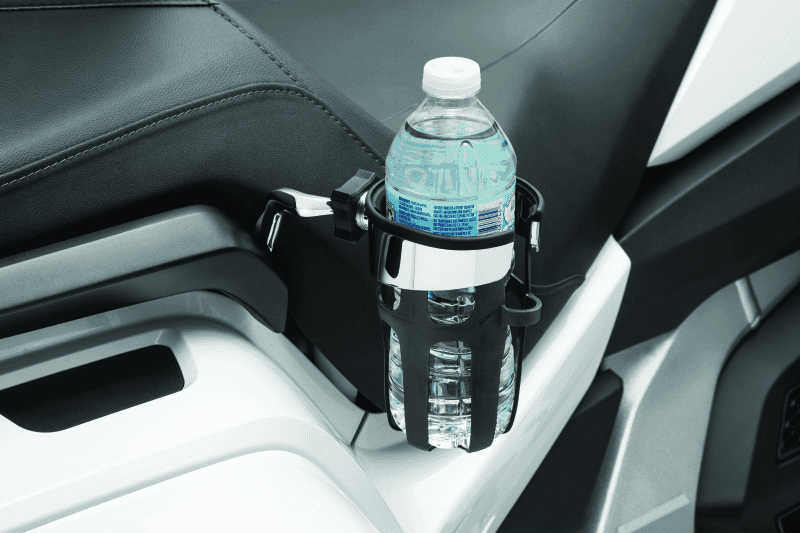 Kuryakyn — Kuryakyn Reflex Drink Holder 18 and Up GL1800 Passenger Mount Chrome - view 2