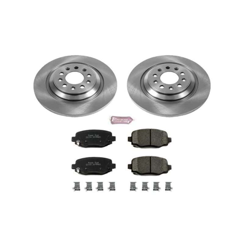 PowerStop — Power Stop 14-19 Jeep Cherokee Rear Autospecialty Brake Kit - view 1