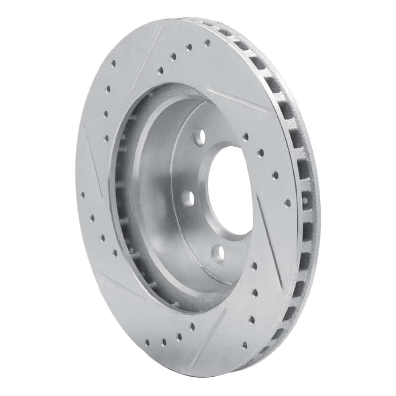 R1 Concepts — R1 1991-1996 Dodge Dakota 4WD Front Right Drilled & Slotted Silver Brake Rotor
R1 Brake Rotor Drill - view 4