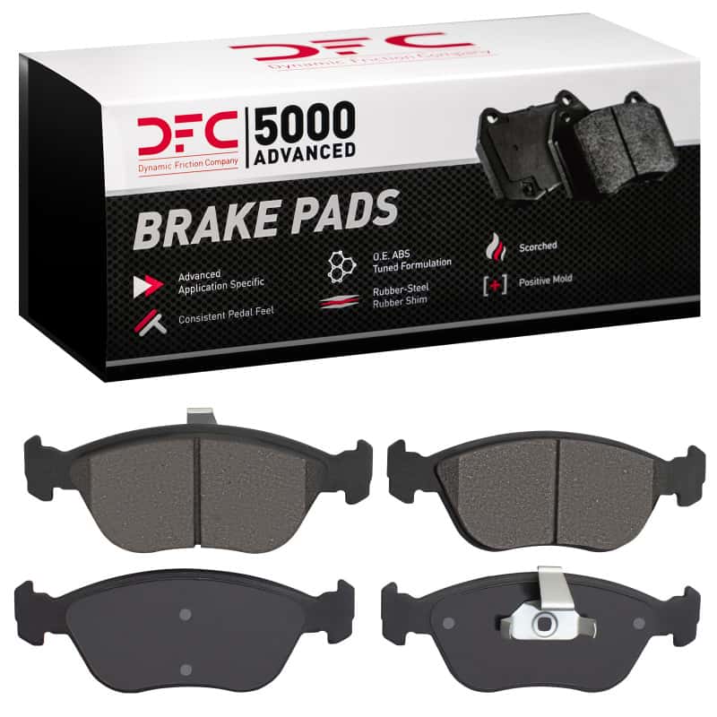 DFC — DFC 93-00 Volvo V70/850 Front 5000 Advanced Low Metallic Brake Pads
DFC Brake Pad Set - view 1