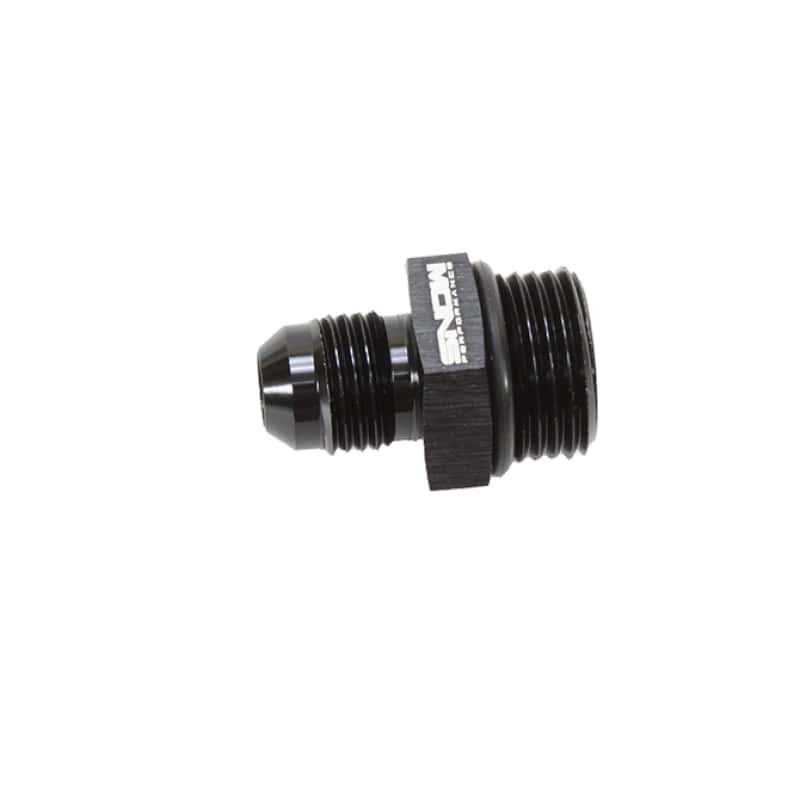 Snow Performance — Snow -8 ORB to -6AN Straight Fitting (Black) - view 1