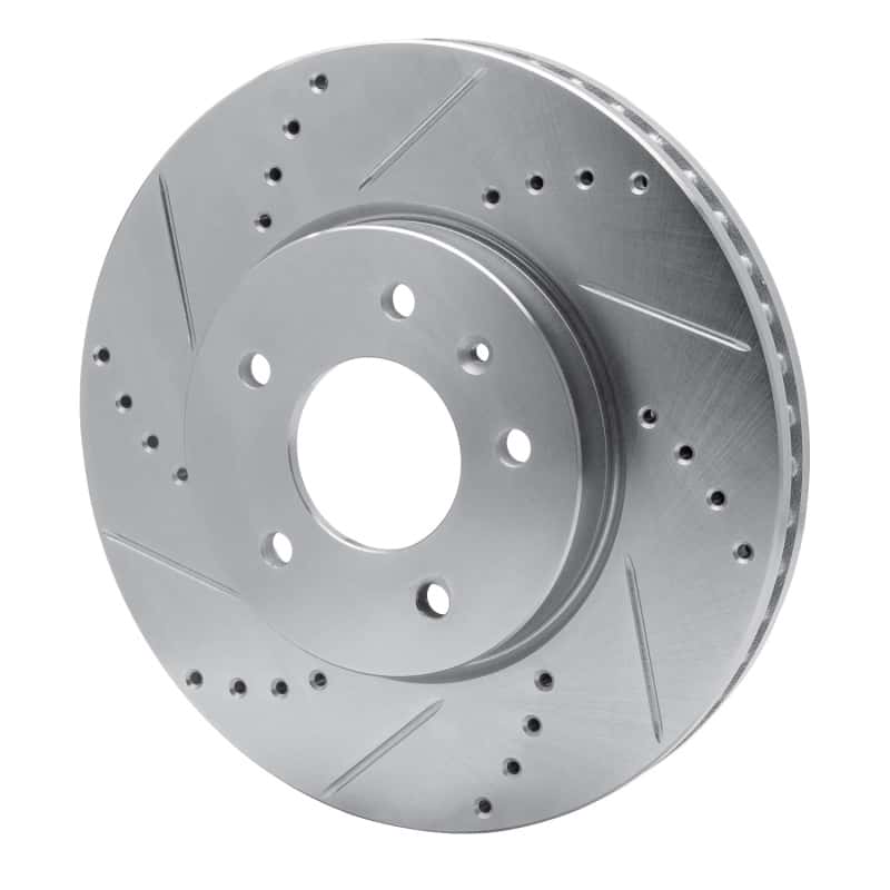 R1 Concepts — R1 07-15 Chevrolet CAPTIVA Front Left Drilled & Slotted Silver Brake Rotor
R1 Brake Rotor Drill - view 2