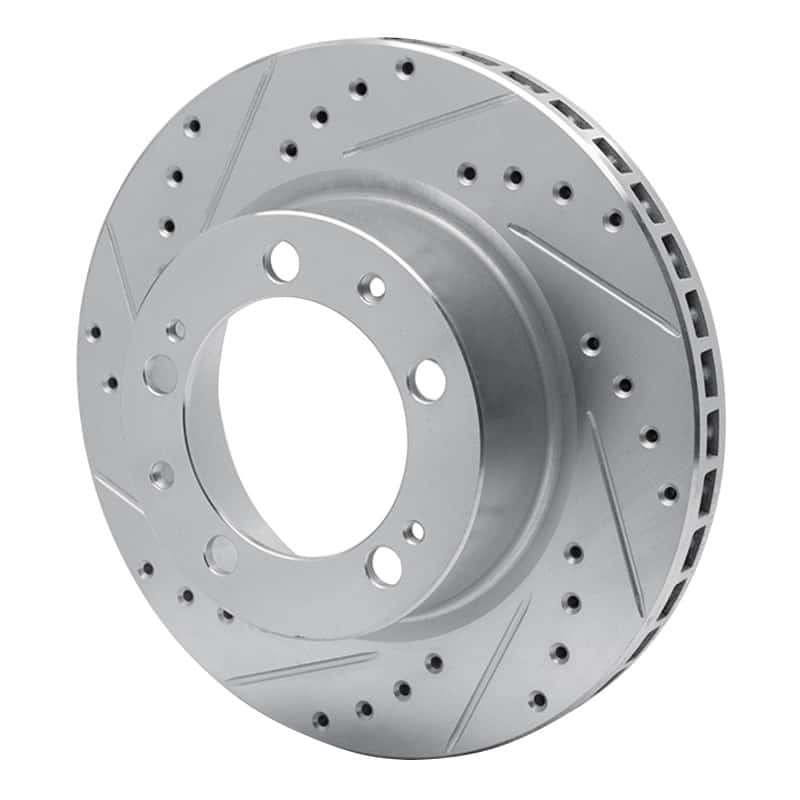 R1 Concepts — R1 89-97 Porsche 911 Front Left Drilled & Slotted Silver Brake Rotor
R1 Brake Rotor Drill - view 2