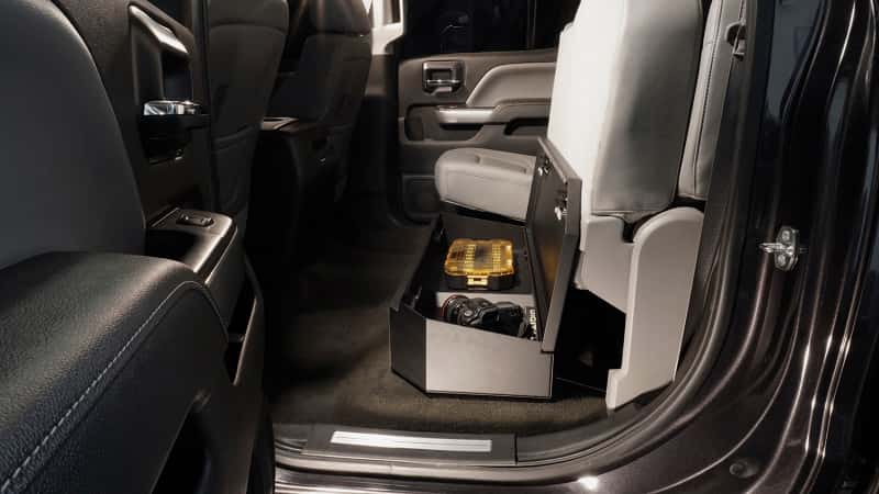 Tuffy Products — Tuffy Underseat Lockbox 2/3 Length W/ Keyed Lock For Chevrolet Silverado & Gmc Sierra
Lockbox - view 26