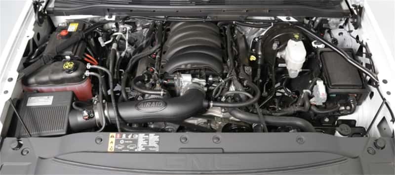 Airaid — Airaid 17-18 GMC Sierra/Yukon V8-6.2L F/I Jr Intake Kit - Oiled / Red Media
Junior Air Intake Sy
Junior Air Intake - view 5