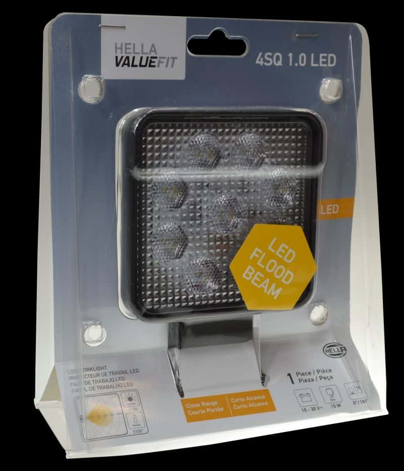 Hella — Hella ValueFit Work Light 4SQ 1.0 LED MV CR LT - view 7