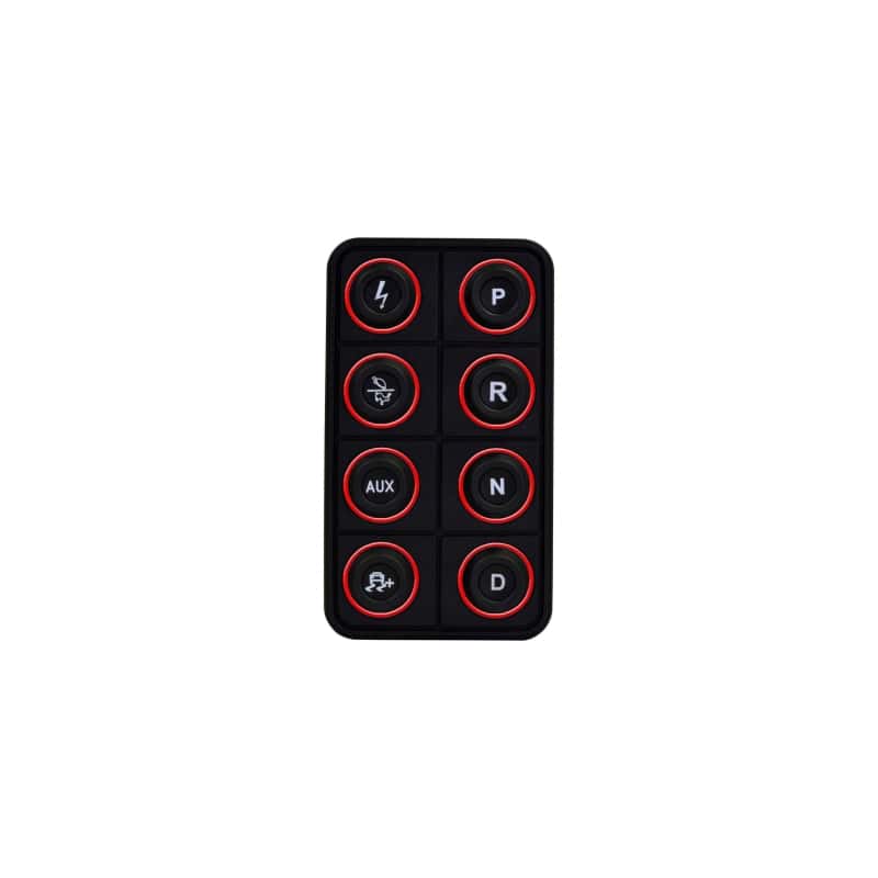 AEM — AEM EV 8 Button Keypad CAN Based Programmable Backlighting - view 12