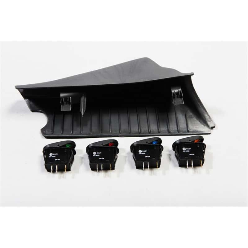 Rugged Ridge — Rugged Ridge A-Pillar Switch Pod Kit Black LHD 07-10 (JK)
RkrSwitchandCoverSet
OFFROAD_INTERIOR - view 4
