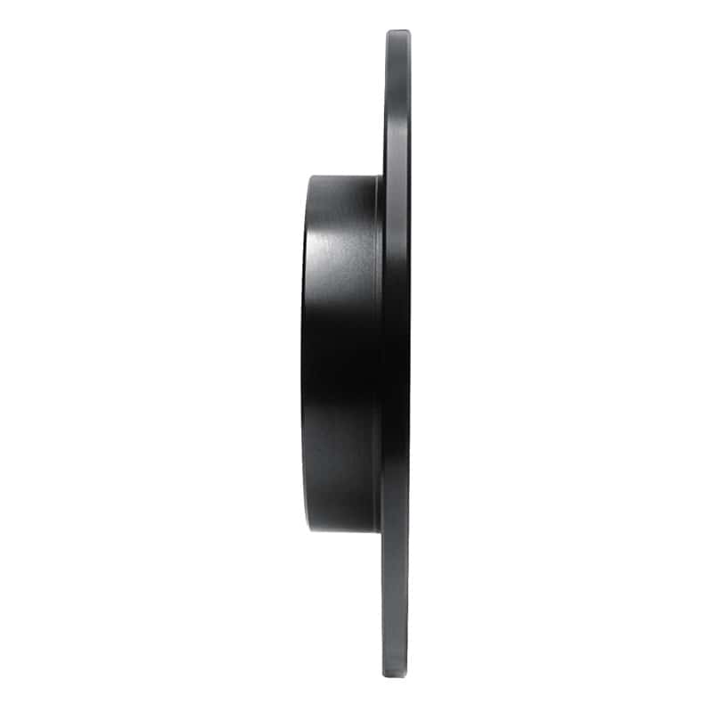 R1 Concepts — R1 14-19 Fiat 500L Rear Right Drilled & Slotted Black Brake Rotor
R1 Brake Rotor Drill - view 3