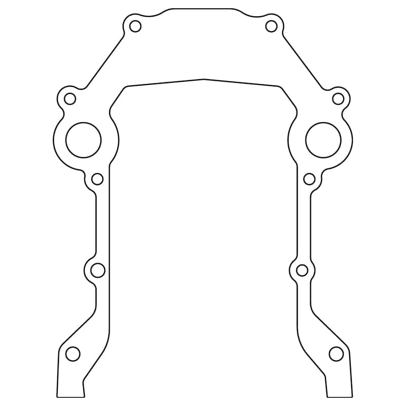 Cometic Gasket — Cometic Ford-Y-Block .031in Fiber Timing Cover Gasket
Timing Cover Gasket - view 1