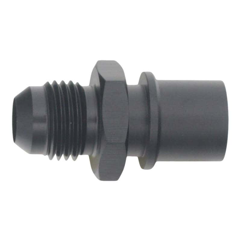 DeatschWerks — DeatschWerks 6AN Male Flare to Toyota Module Quick Connect - Anodized Matte Black
Lines & Fittings - view 1