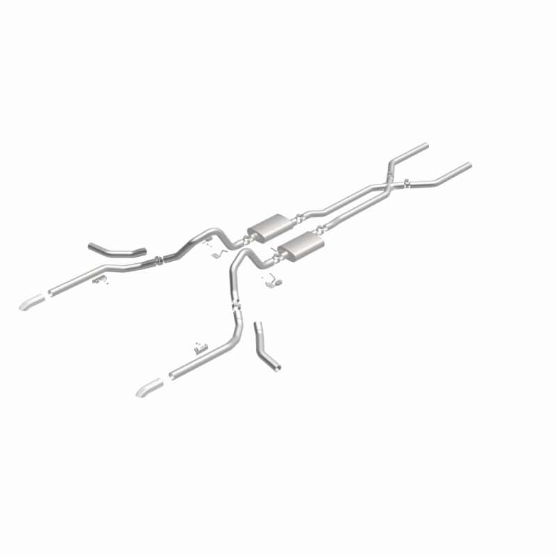 Magnaflow — MagnaFlow 65-68 Chevy Impala All V8 Multiple Exit Options Crossmember-Back Perf Exhaust
Crossmember-Back
Cat-Back - view 26