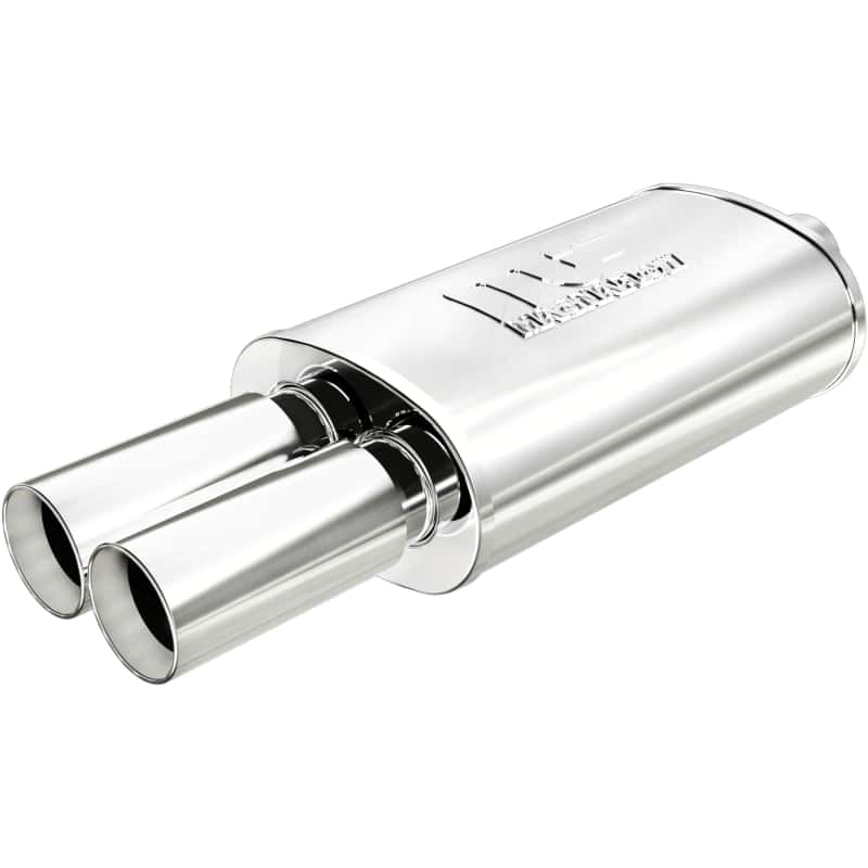 Magnaflow — MagnaFlow Muffler W/Tip Mag SS 14X5X8 2.25/3
Straight Through - view 2