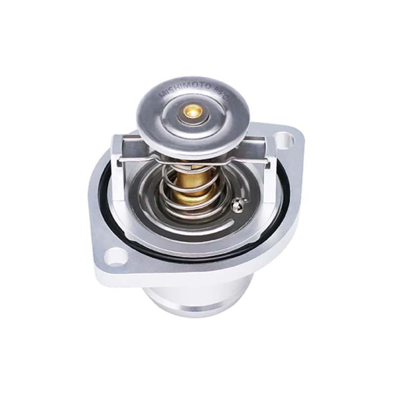 Mishimoto — Mishimoto Ford 6.0L Powerstroke Low-Temperature Thermostat w/ CNC Housing
Thermostat - view 8