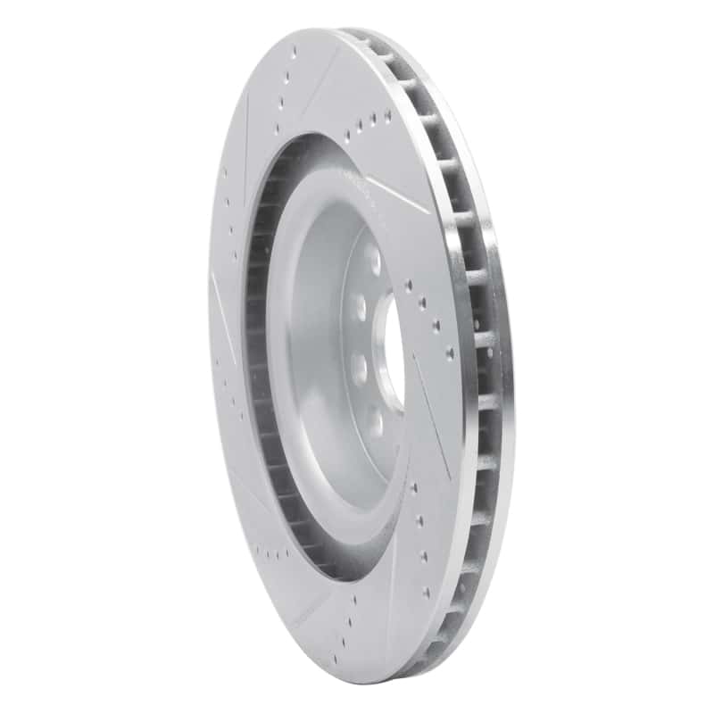 R1 Concepts — R1 12-21 Tesla Model S Rear Right Drilled & Slotted Silver Brake Rotor
R1 Brake Rotor Drill - view 4