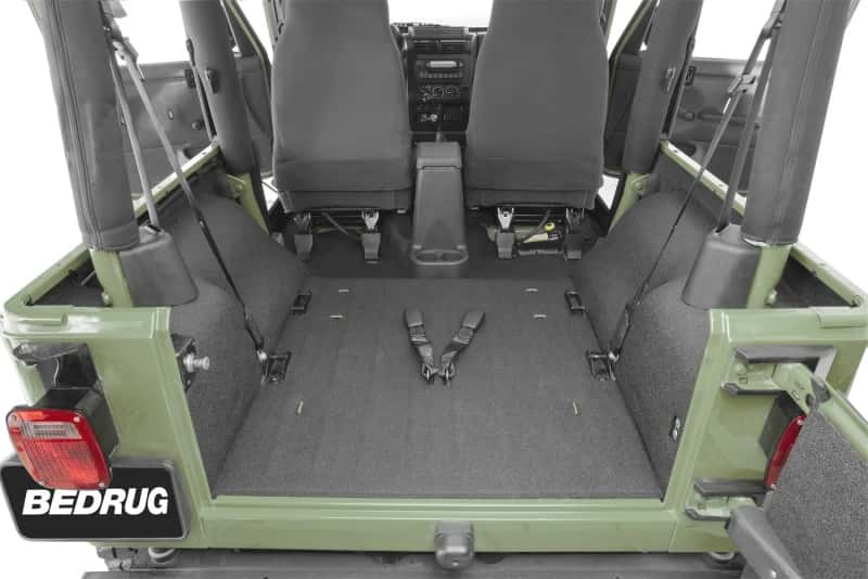 BedRug — BedRug 97-06 Jeep TJ Rear 4pc BedTred Cargo Kit (Incl Tailgate) - view 3