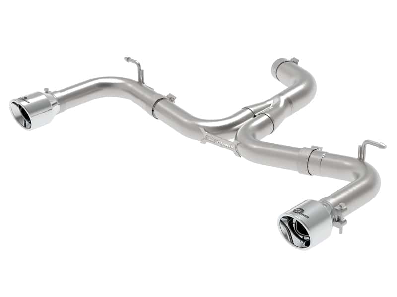 aFe — aFe MACH Force-Xp 3in to 2-1/2in Stainless Steel Axle-Back Exhaust - 15-17 Volkswagen GTI
Axle-Back Exhaust - view 6