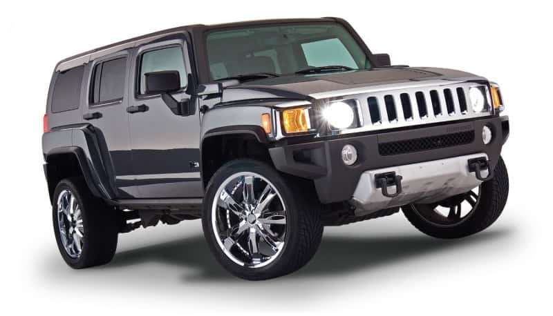 Husky Liners — Husky Liners 06-10 Hummer H3 OE Style Black Fender Flares - 4pc
Fender Flares - view 3