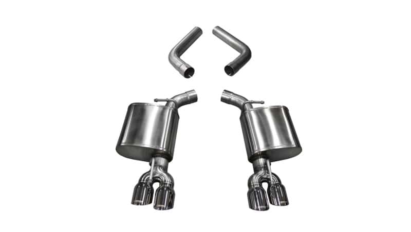 CORSA Performance — Corsa 15-23 Dodge Challenger 6.4L/17-19 Challenger 5.7 Polished Sport Axle-Back Exhaust w/3.5in Tips
Exhaust - view 1