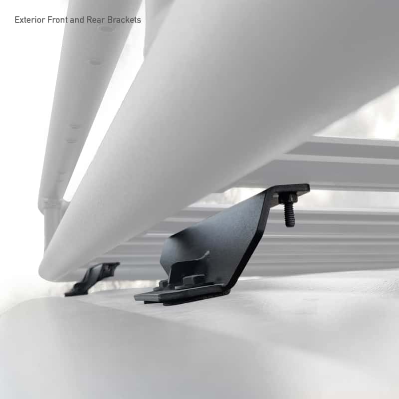 Go Rhino — Go Rhino 19-22 Jeep Wrangler JLU SRM Roll Bar Mount Kit - Tex. Blk
SRM Mount Kit - view 1