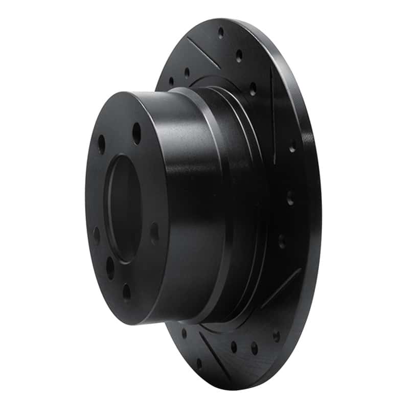 R1 Concepts — R1 95-99 BMW 318TI Rear Right Drilled & Slotted Black Brake Rotor
R1 Brake Rotor Drill - view 2