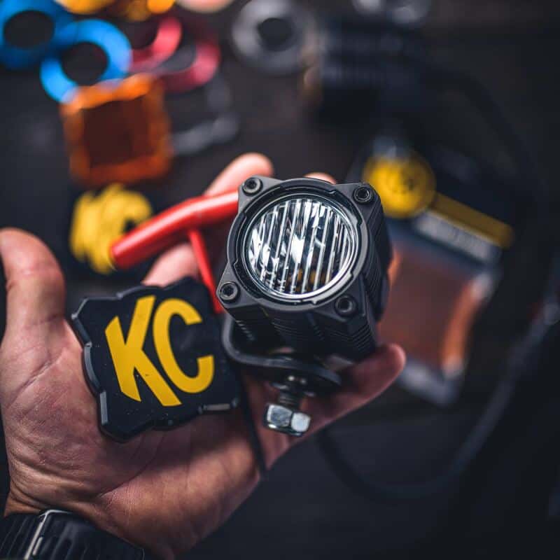 KC HiLiTES — KC HiLiTES FLEX ERA 1 (Single Bezel Ring) - Black - view 2