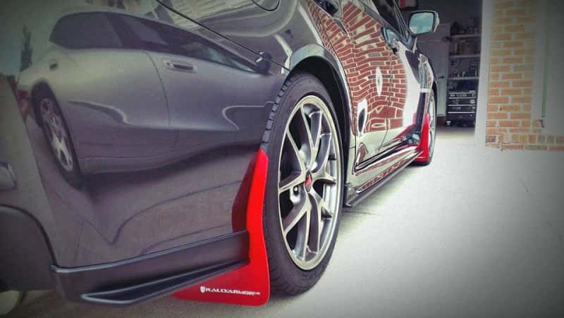 Rally Armor — Rally Armor 15-21 Subaru WRX/STI Black UR Mud Flap w/Red Logo
Mud Flap - view 19