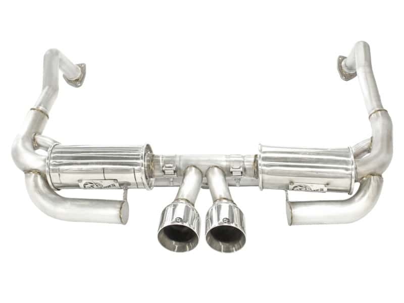 aFe — aFe ELITE 05-12 Porsche Boxster S (987.1-987.2) H6 3.4L 304SS Dual Cat-Back w/Dual Polished Tip Exht
Cat-Back Exhaust
SS 304 - view 3