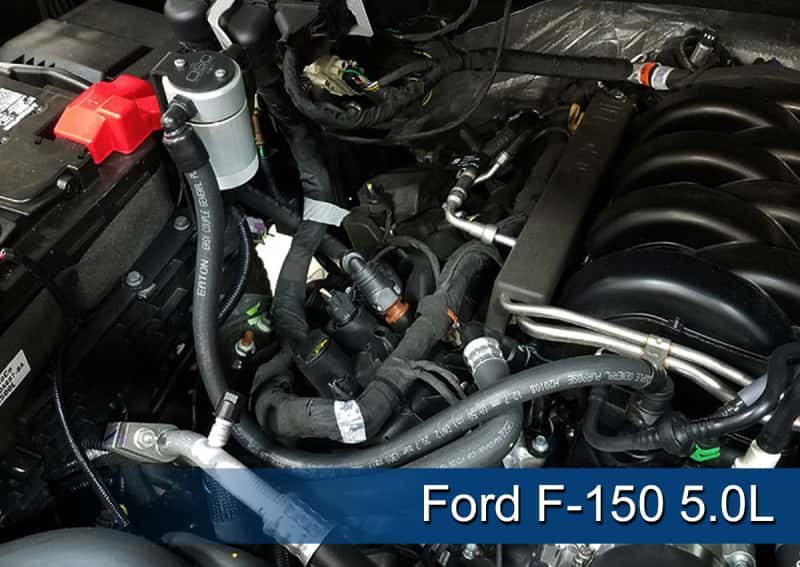J&L — J&L 2011-2025 Ford F-150 2.7L/3.5L/5.0L Passenger Side Oil Separator 3.0 - Clear Anodized
Oil Separator - view 5