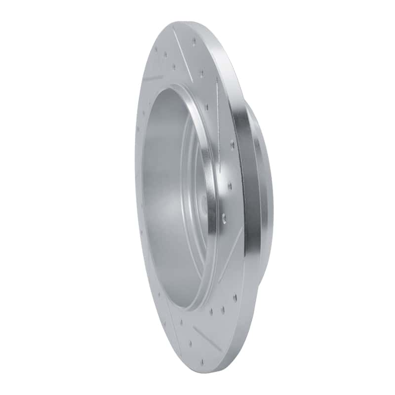 R1 Concepts — R1 2011-2022 Dodge Durango Rear Left Drilled & Slotted Silver Brake Rotor
R1 Brake Rotor Drill - view 4