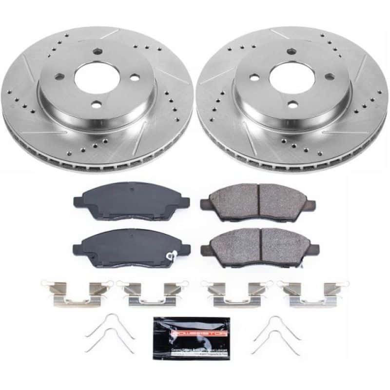 PowerStop — Power Stop 12-18 Nissan Versa Front Z23 Evolution Sport Brake Kit - view 1