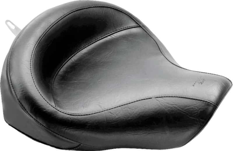 Mustang Motorcycle — Mustang 06-17 Harley Dyna Wide Touring Solo Seat - Black - view 1