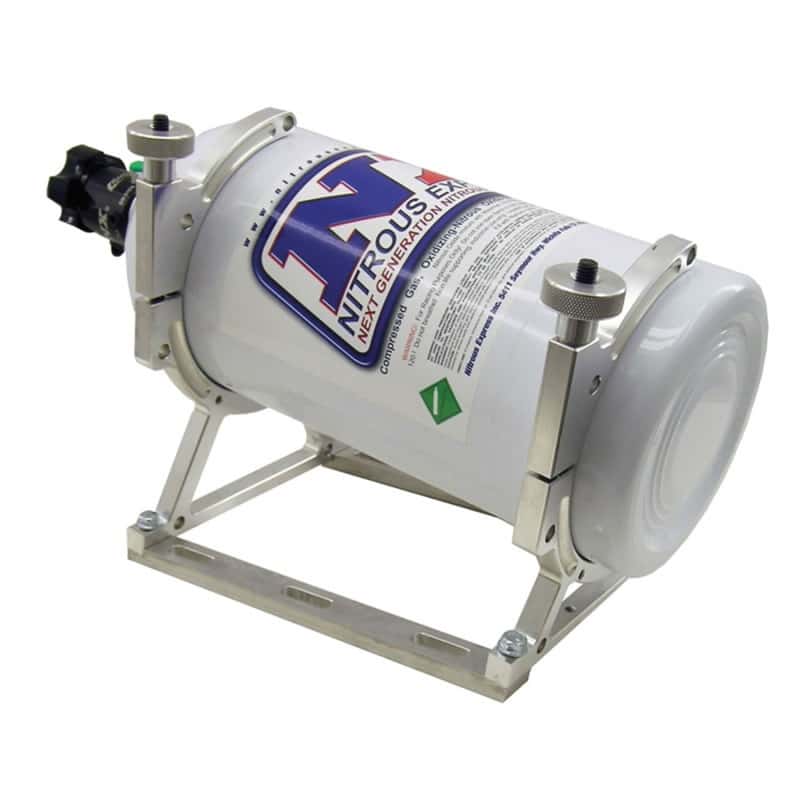 Nitrous Express — Nitrous Express Billet Bracket for 10lb/15lb N2O Bottle (Incl Floor Mounts)
Bottle Bracket
N2OBottleBrkt - view 3